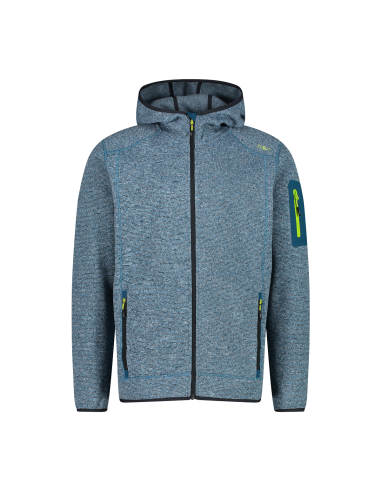 Ανδρικό Fleece Jacket CMP Fix Hood Reef - Deep Lake