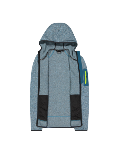 Ανδρικό Fleece Jacket CMP Fix Hood Reef - Deep Lake