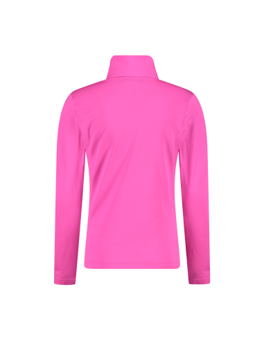 Παιδικό Fleece CMP Girl's Plain Softech Turtleneck - Purrple Fluo