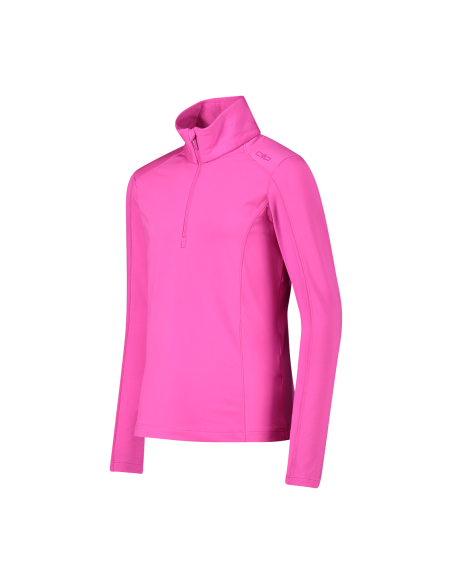 Παιδικό Fleece CMP Girl's Plain Softech Turtleneck - Purrple Fluo