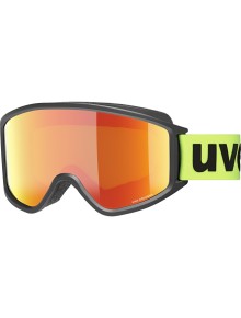 Μάσκα Uvex g.gl 3000 CV - Black mat - orange cv green