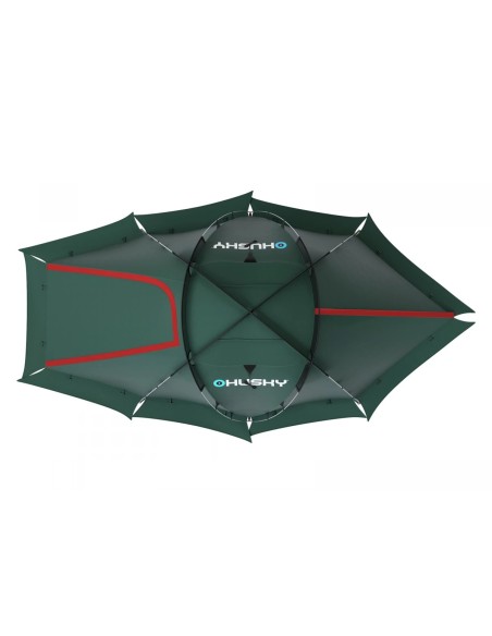 Σκηνή Husky Tent Fighter 3-4 prs Green