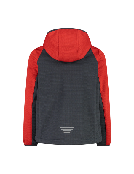 Παιδικό SoftShell Jacket CMP With Honeycomb Texture Titanio