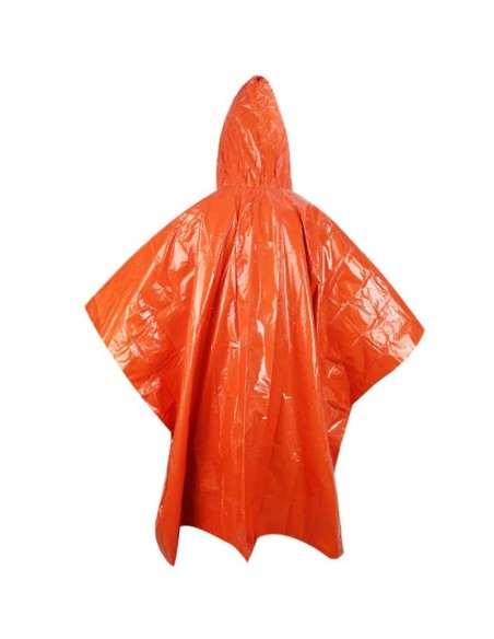Poncho Origin Outdoors emergency Orange