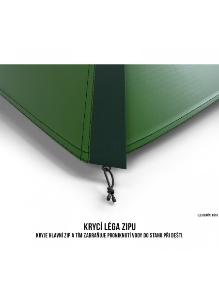 Σκηνή Husky Camping Tent Baron 3 - 3 prs Green