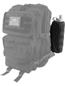 Θήκη Μπουκαλιού Amila Tactical Μαύρη 2