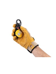 Τροχαλία Petzl Spin S1 με Swivel Yellow 2