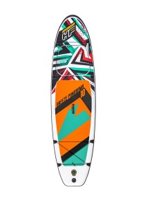 Hydro-Force Breeze Panorama Inflatable Stand-Up Paddleboard Set 2