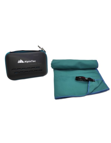 Πετσέτα AlpinTech Microfiber DryFast M 50x100 Teal Blue