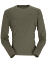 Ανδρικό T-Shirt Rab Force LS Tee Light Khaki