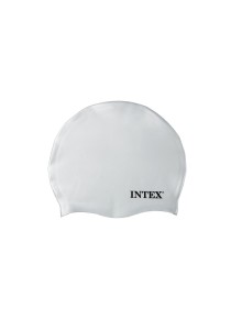 Intex Παιδικό Σκουφάκι Κολύμβησης Σιλικόνης White