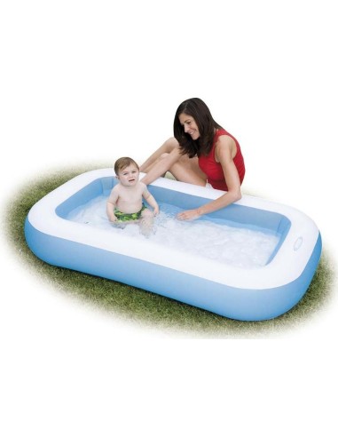 Παιδική πισίνα Intex Rectangular 166x100x25cm Μπλε