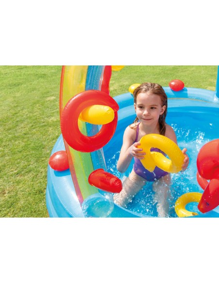 Παιδική πισίνα Intex Rainbow Ring Play Center