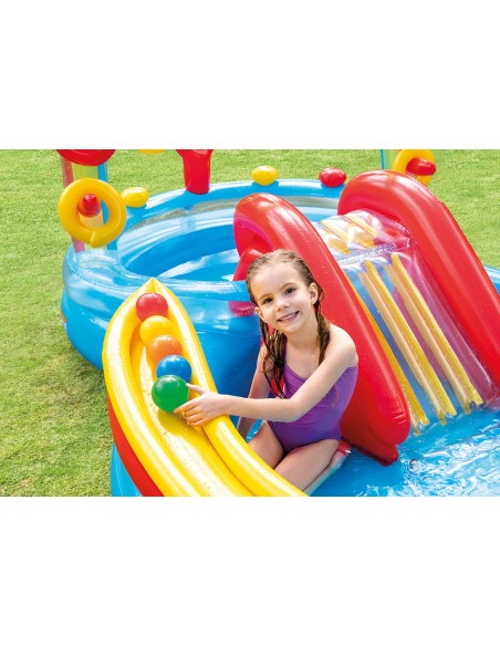 Παιδική πισίνα Intex Rainbow Ring Play Center