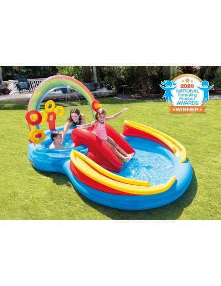 Παιδική πισίνα Intex Rainbow Ring Play Center