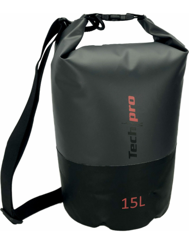 Αδιάβροχο Dry Sac Tech Pro 15L Grey - Black
