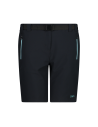 Γυναικεία Βερμούδα CMP 4way stretch bermuda shorts Anthracite - Aqua