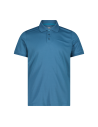 Ανδρικό technical polo T-shirt Deep Lake - Reef