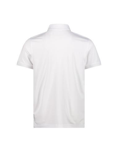 Ανδρικό technical polo T-shirt Deep Bianco - Grey