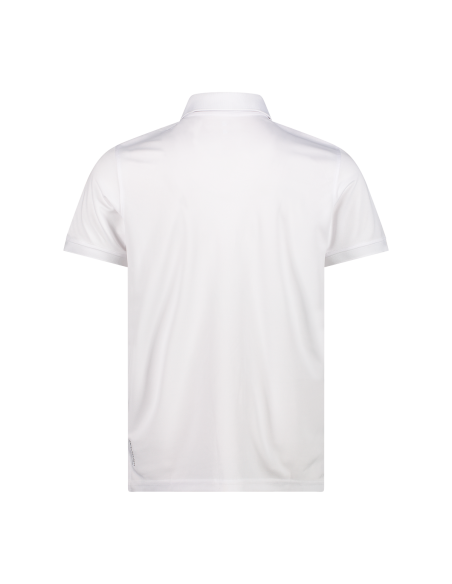 Ανδρικό technical polo T-shirt Deep Bianco - Grey