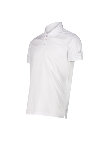 Ανδρικό technical polo T-shirt Deep Bianco - Grey