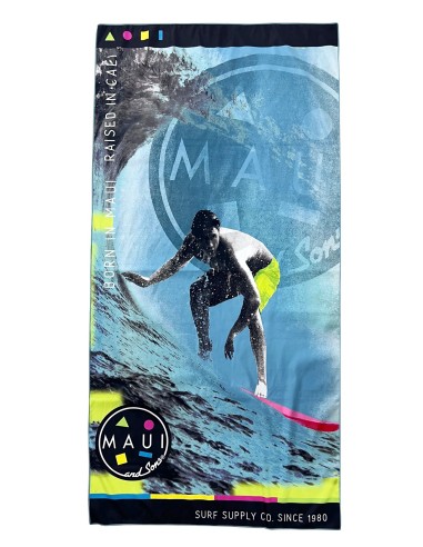 Πετσέτα Θαλάσσης Microfiber Original Surf 90X180cm Μπλε