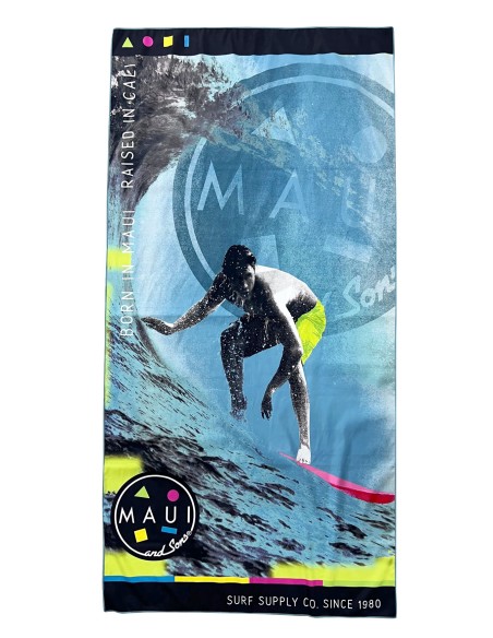 Πετσέτα Θαλάσσης Microfiber Original Surf 90X180cm Μπλε