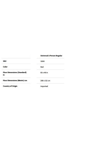 MSR Universal Footprint 208x122cm