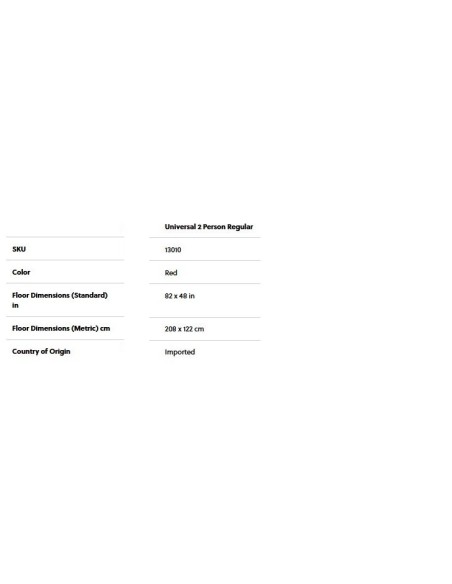 MSR Universal Footprint 208x122cm