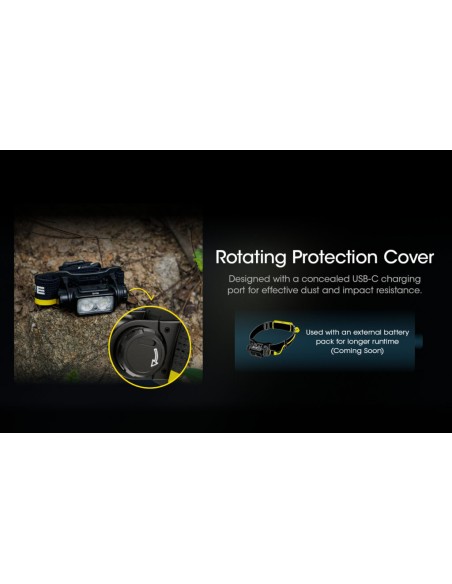 Φακός Κεφαλής LED Nitecore NU40 -1000 Lumen Black