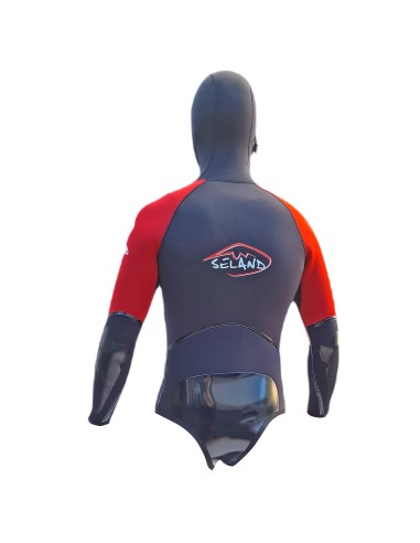 Neopren Seland Aneto Jacket Black-Red