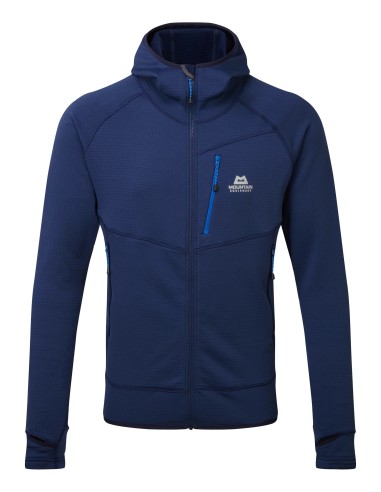 Ανδρικό Fleece Mountain Equipment Eclipse Hooded Jacket Medieval Blue
