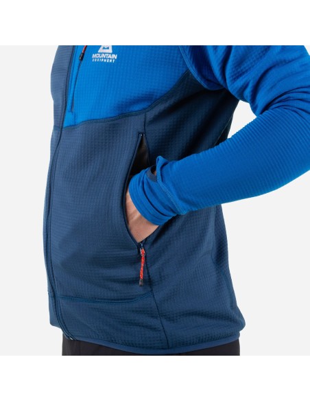 Ανδρικό Fleece Mountain Equipment Eclipse Hooded Jacket Medieval Blue