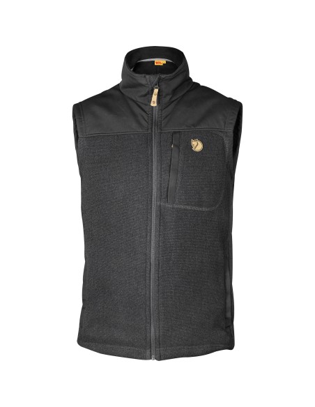 Fleece Fjall Raven Buck Vest Graphite