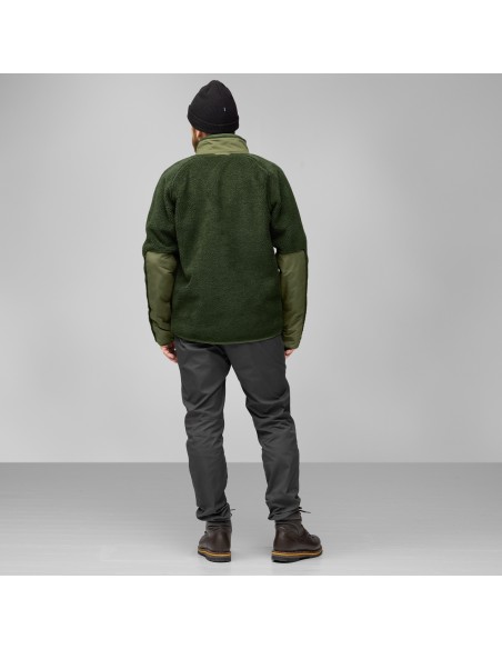 Fleece Fjall Raven Vardag Pile Jacket M Black