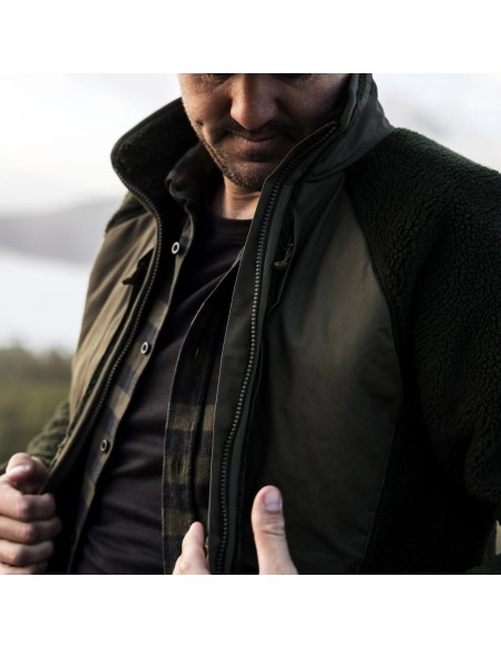 Fleece Fjall Raven Vardag Pile Jacket M Black