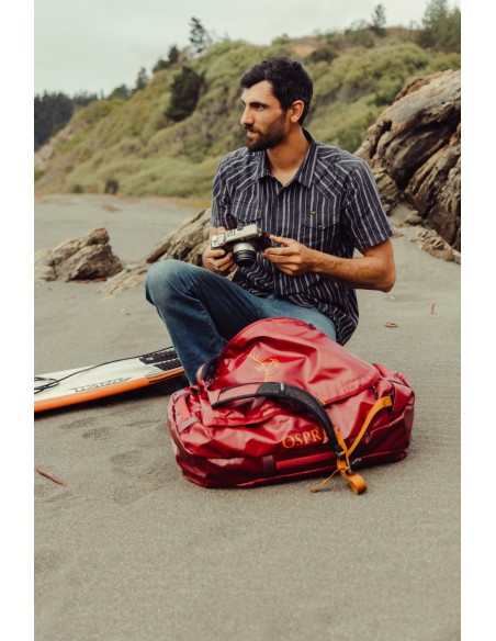 Duffel Bag Osprey Transporter 65 Red Mountain