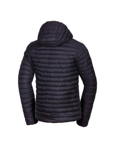 Men's travel insulated reversible jacket Wallac Red-Black