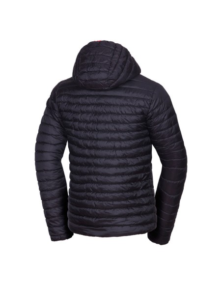 Men's travel insulated reversible jacket Wallac Red-Black