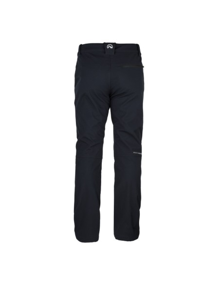 Men's trekking softshell pants outdoor 3L Pete Black