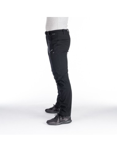 Men's trekking softshell pants outdoor 3L Pete Black