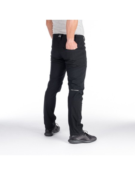 Men's trekking softshell pants outdoor 3L Pete Black