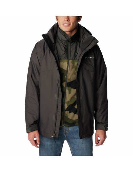 Ανδρικό Μπουφάν Columbia Bugaboo II Fleece Interchange Jacket Grey