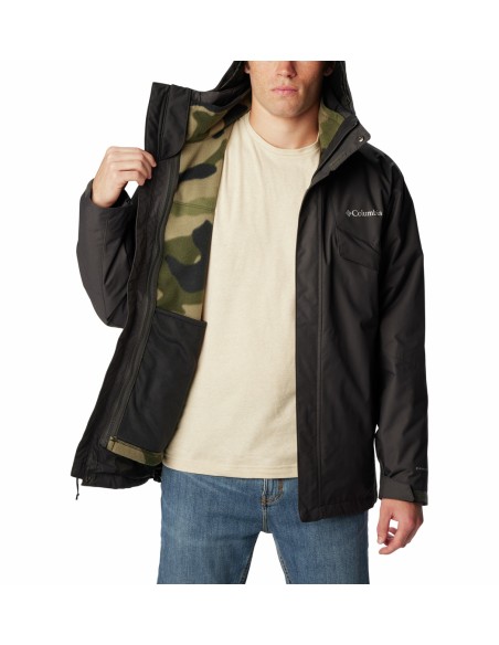 Ανδρικό Μπουφάν Columbia Bugaboo II Fleece Interchange Jacket Grey