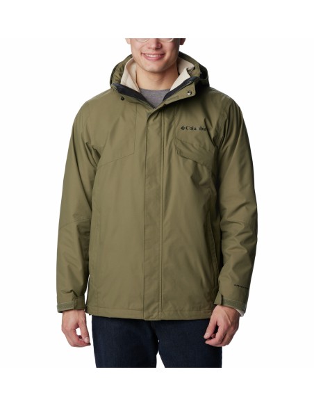 Ανδρικό Μπουφάν Columbia Bugaboo II Fleece Interchange Jacket Χακί