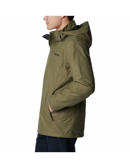 Ανδρικό Μπουφάν Columbia Bugaboo II Fleece Interchange Jacket Χακί