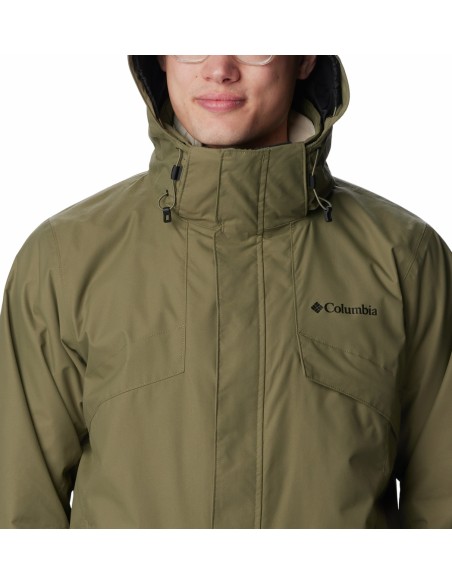 Ανδρικό Μπουφάν Columbia Bugaboo II Fleece Interchange Jacket Χακί