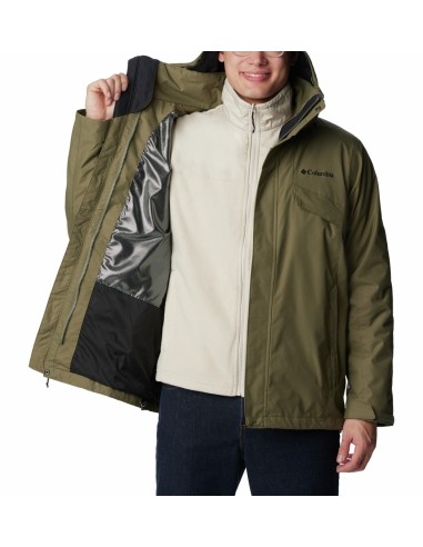 Ανδρικό Μπουφάν Columbia Bugaboo II Fleece Interchange Jacket Χακί