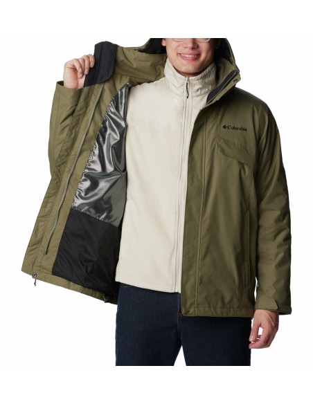Ανδρικό Μπουφάν Columbia Bugaboo II Fleece Interchange Jacket Χακί