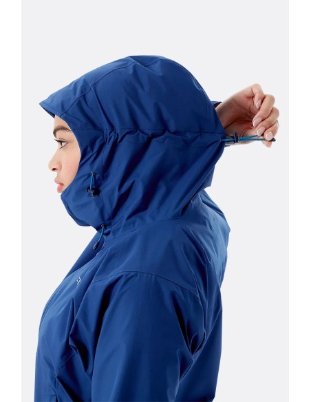 Γυναικείο Αδιάβροχο Rab Downpour Eco Wmns Black